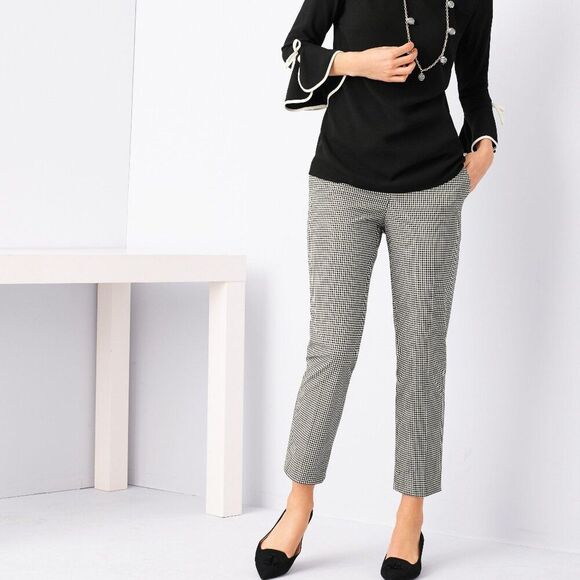 Ann Taylor Pants - Ann Taylor Pants Size 12 Gingham Lightweight